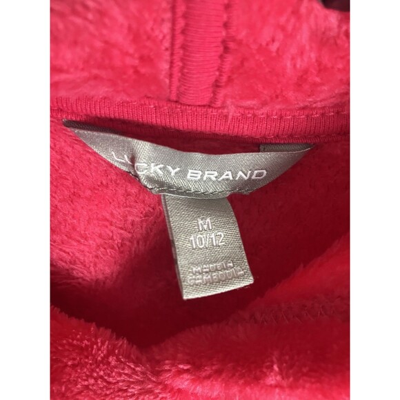 Lucky Brand Girls Plush Pullover Hoodie Size M (10/12) - Picture 4 of 5
